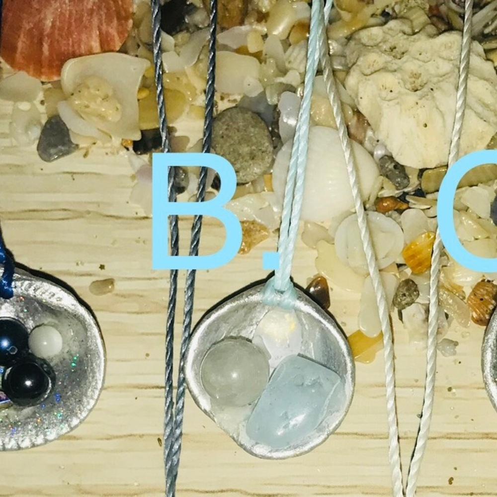 B: Authentic Dainty Seashell Necklace